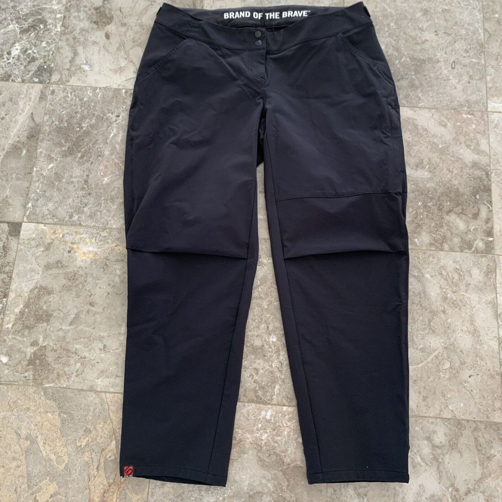 Adidas x 5 10 Trail X Pants Five Ten Black Black Women's‎ Size L GJ8417 Hiking